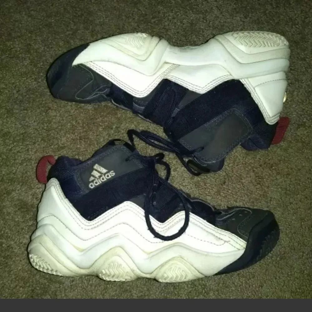 2012 Adidas Top Ten 2000 Basketball White Indigo